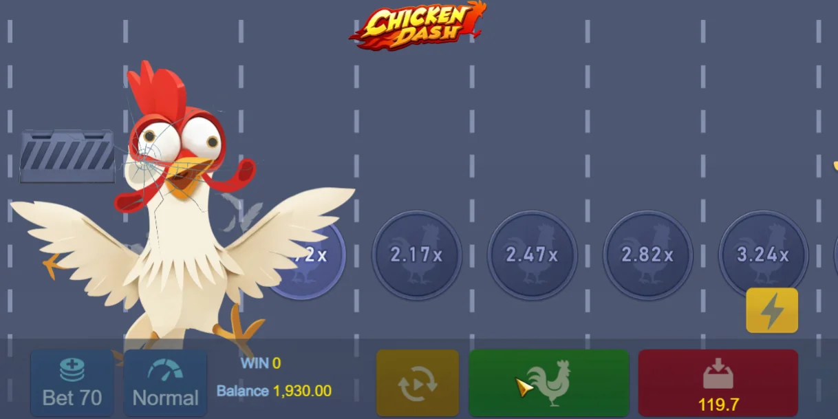 Chicken Dash Demo Game