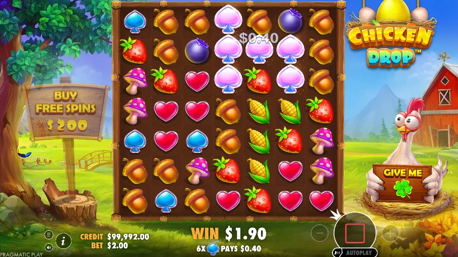 Chicken Drop Game