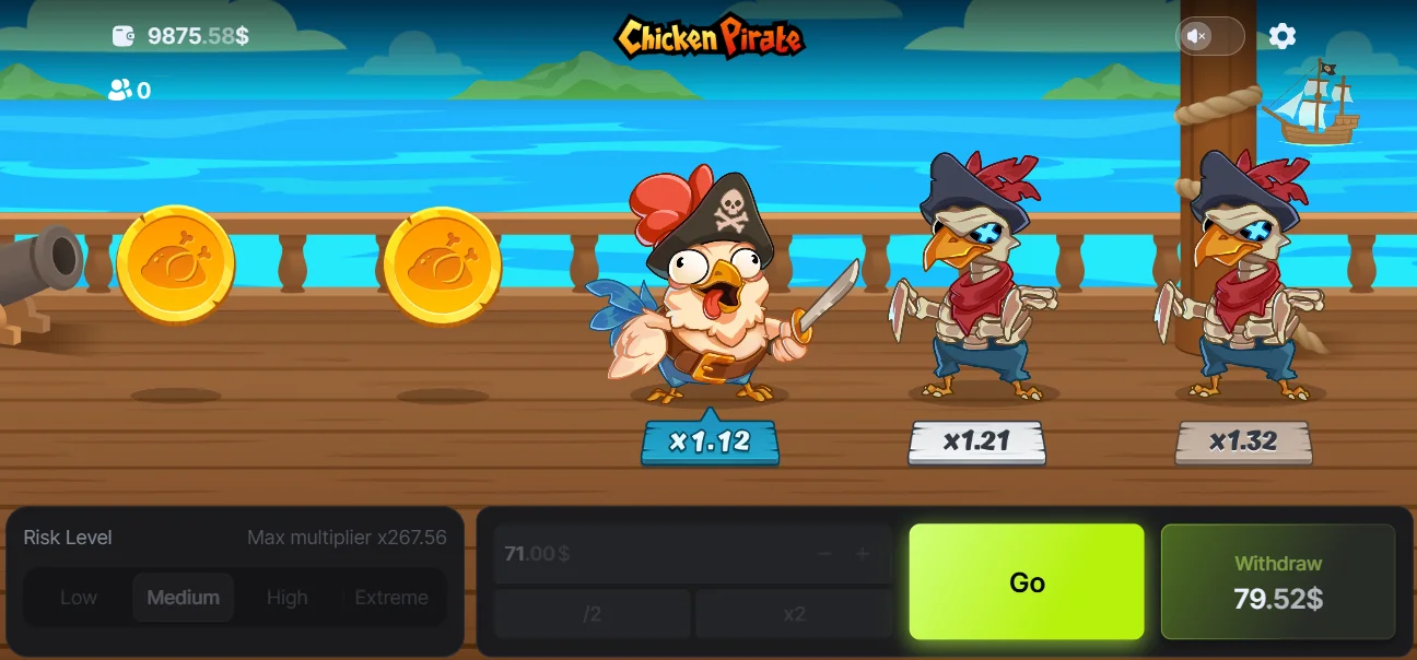 Chicken Pirate Demo Game