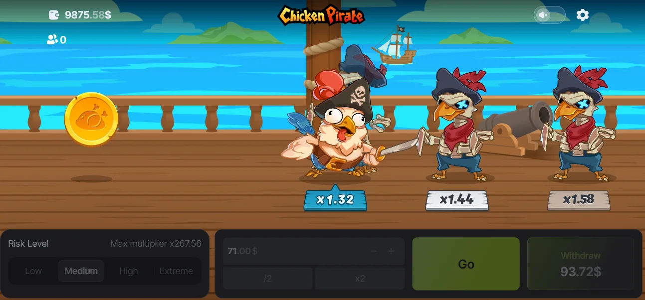 Chicken Pirate Demo
