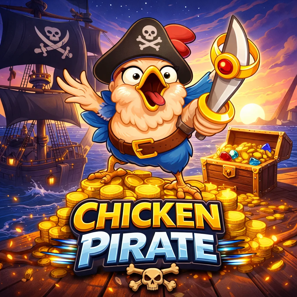 Chicken Pirate Logo