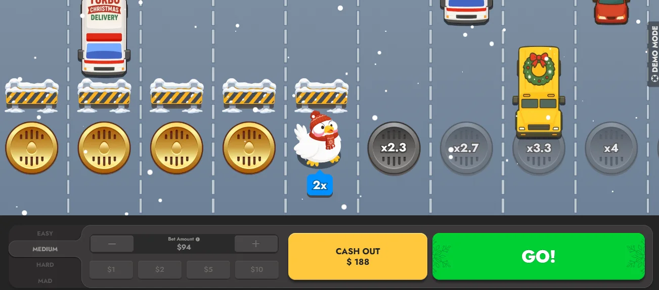 Chicken Route Game Demo