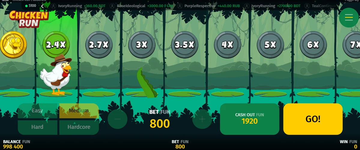 Chicken Run Game