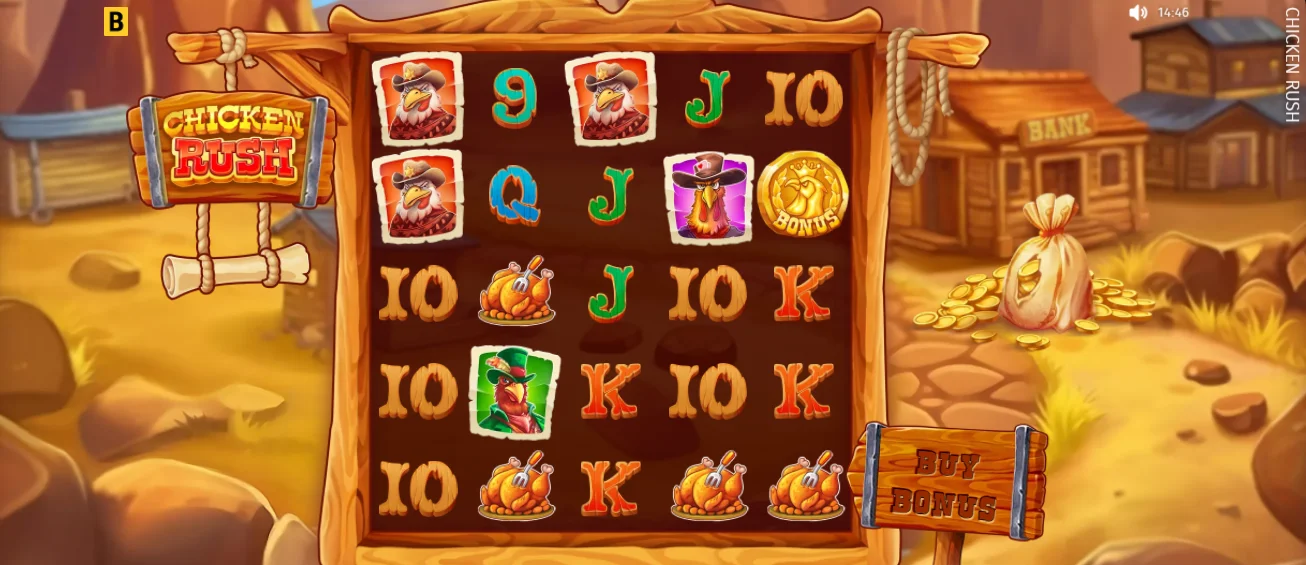 Chicken Rush Game