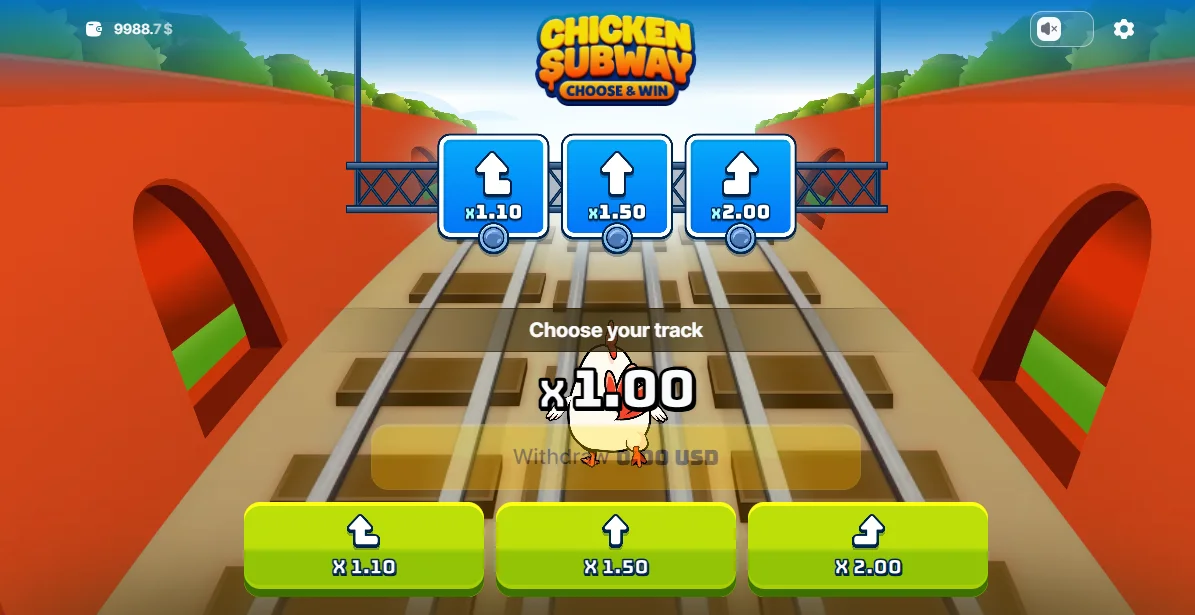Chicken Subway Game Demo