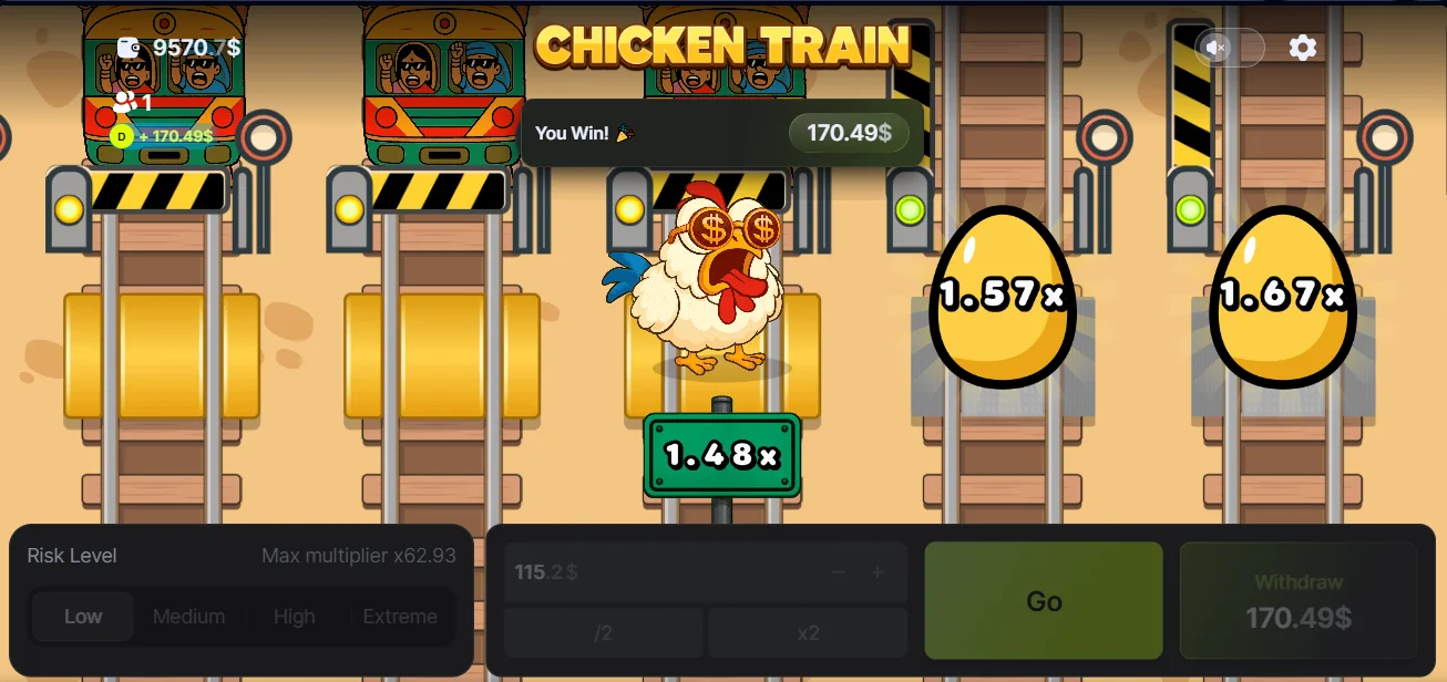 Chicken Train Demo