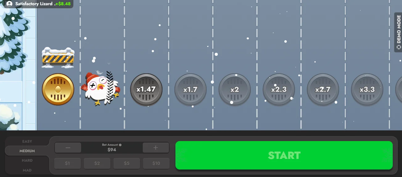 Demo Chicken Route