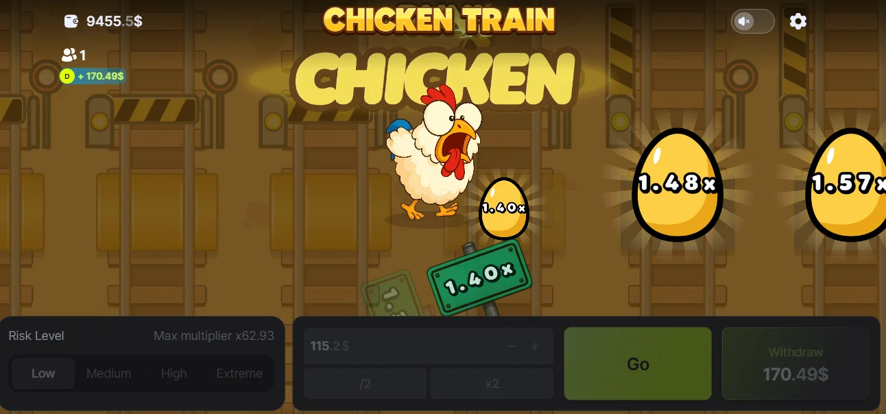 Demo Chicken Train