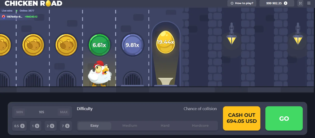 Demo Game Chicken Road