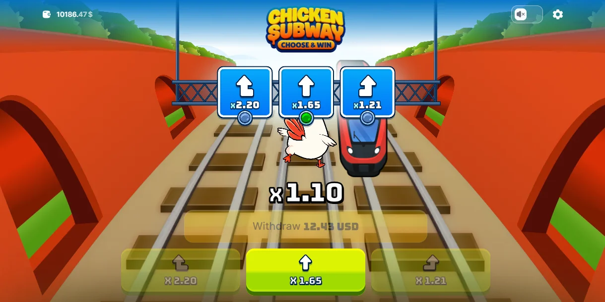 Demo Game Chicken Subway