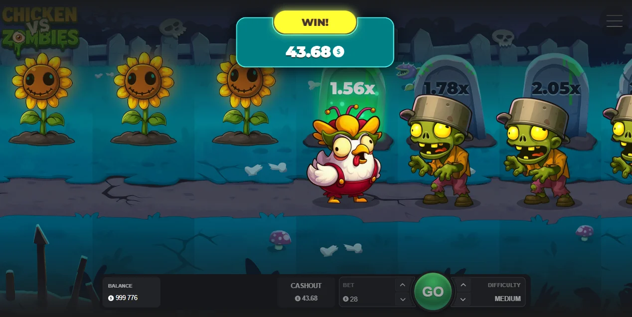 Demo Game Chicken vs Zombies