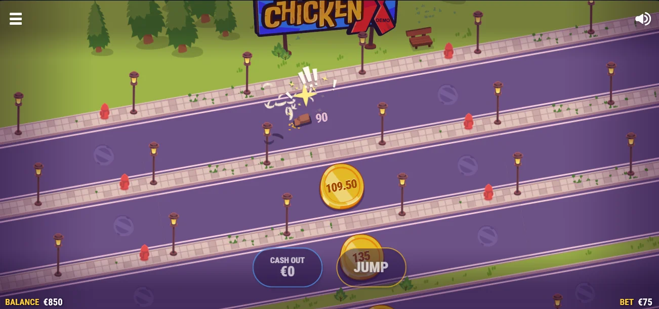 Demo Game Chicken X