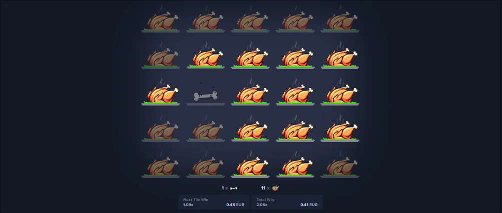Demo Game MyStake Chicken