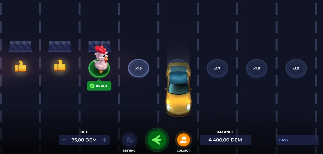 Demo Game Uncrossable Rush