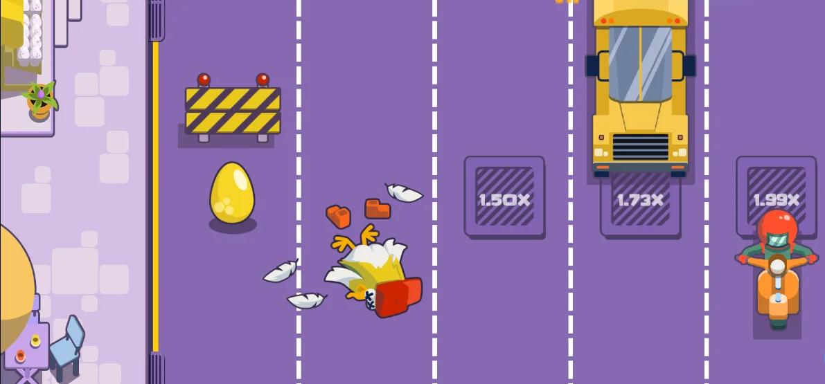 Game Chicken Cross