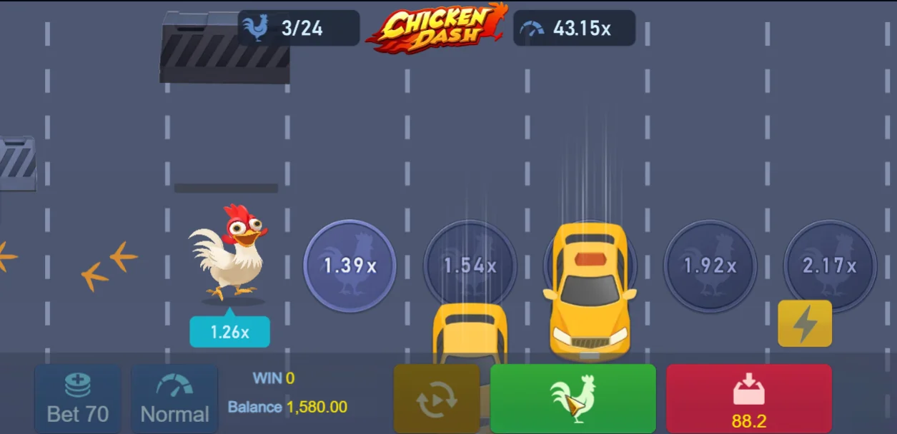 Game Chicken Dash