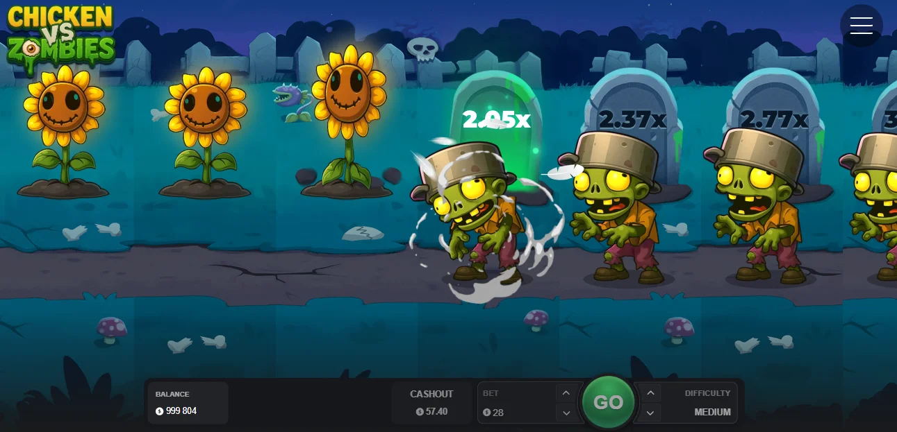 Game Chicken vs Zombies