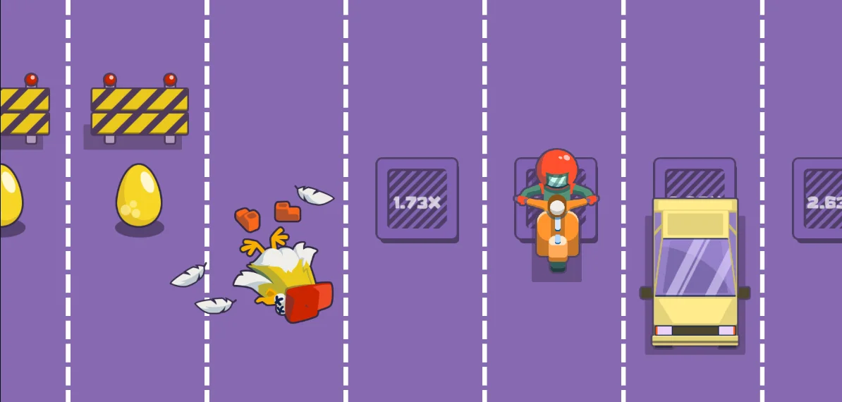 Game Demo Chicken Cross