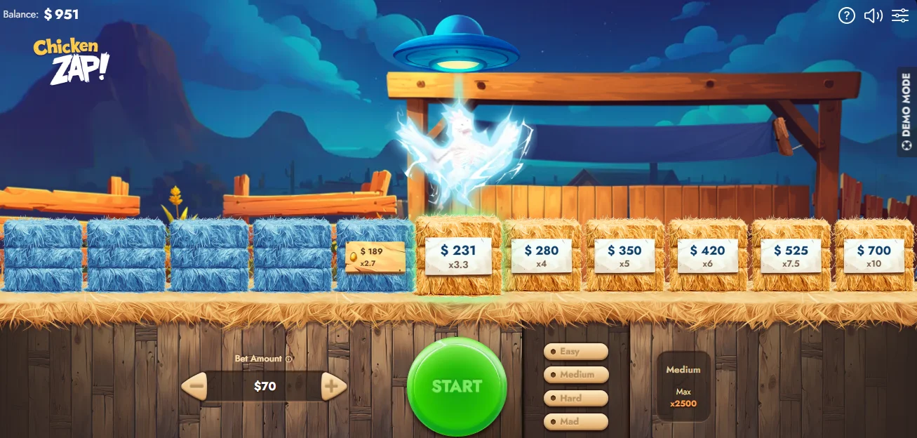 Game Demo Chicken Zap