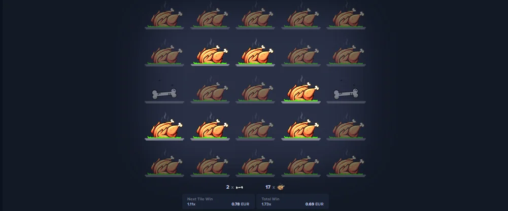 Game MyStake Chicken