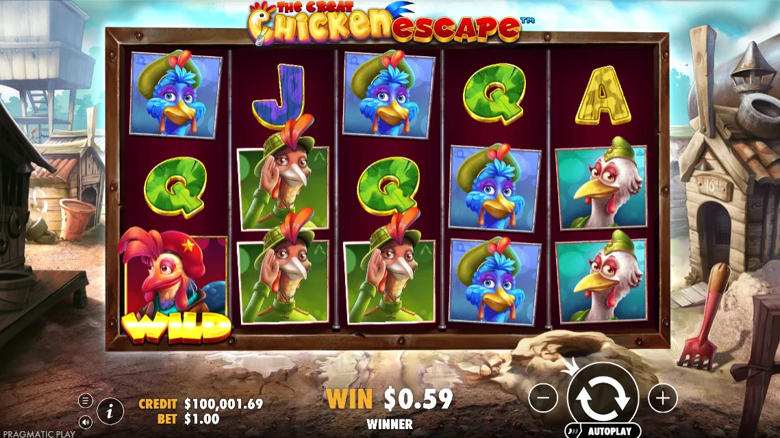 Game The Great Chicken Escape