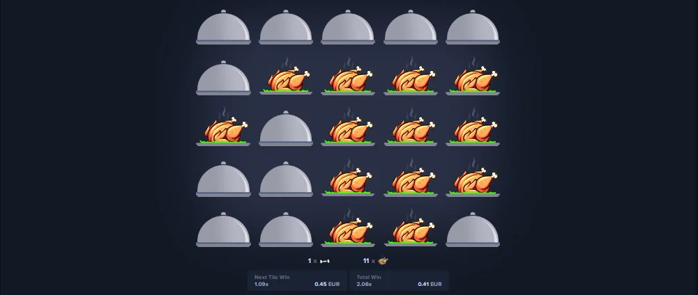 MyStake Chicken Demo Game