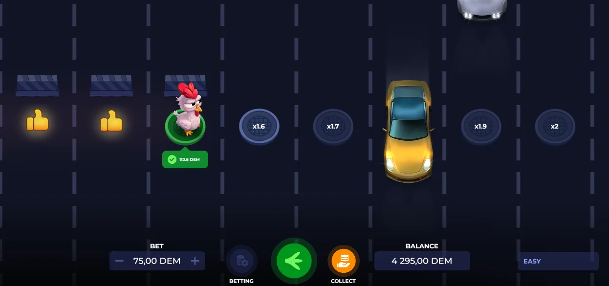 Uncrossable Rush Demo Game