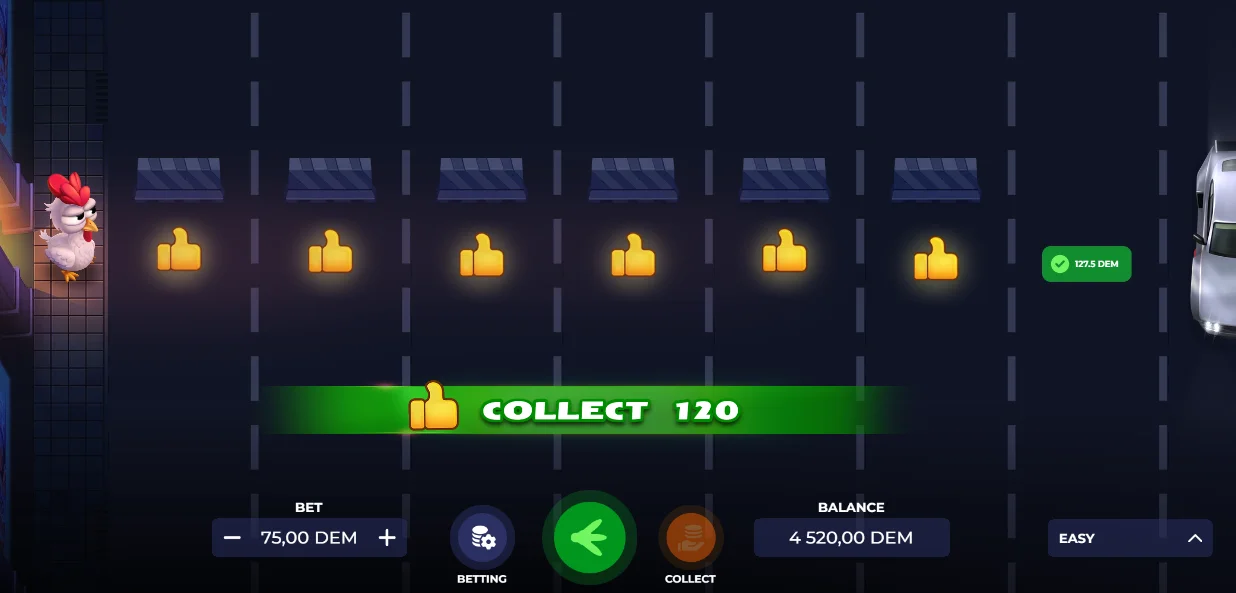 Uncrossable Rush Game